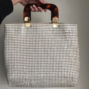 60s Vintage metal mesh bag